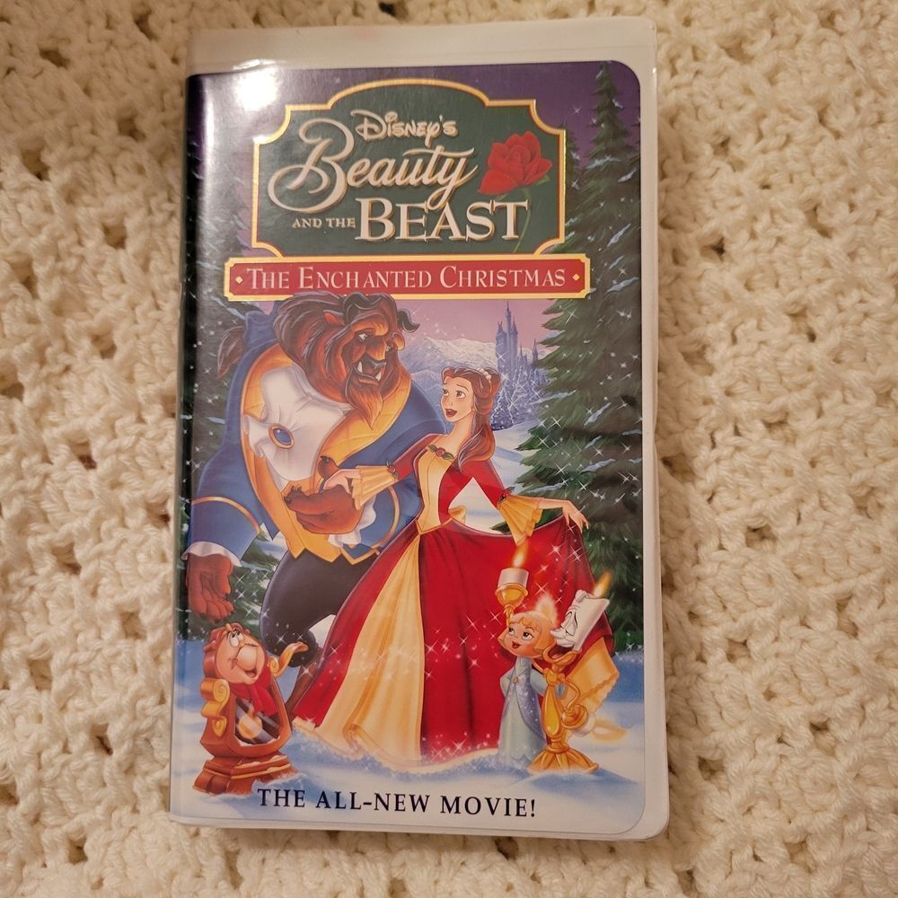 Disney's Beauty and the Beast: The Enchanted Christmas VHS